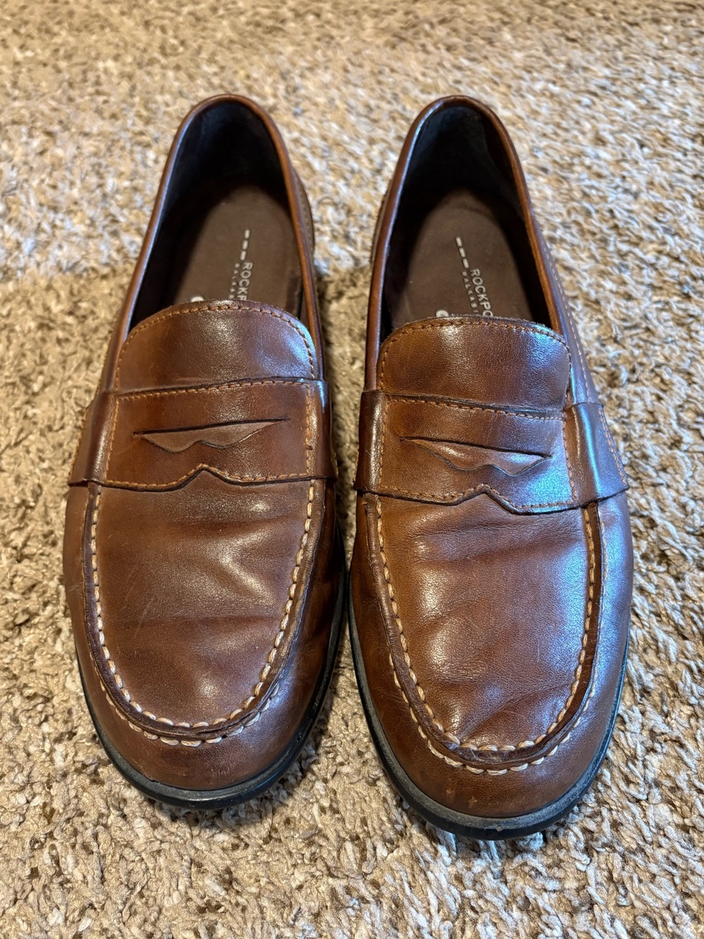 Rockport mens classic loafers. Size 9.5